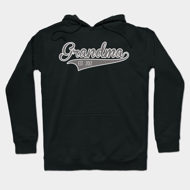 New Grandma Established 2017 Hoodie by charlescheshire